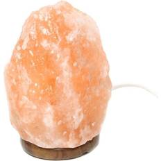 4LIVING Saltkristallampa från Himalaya 21 cm 2-3 kg LED-ljus