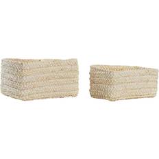 Fibre Baskets Dkd Home Decor S3028867 Basket 28cm 2pcs