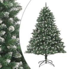 vidaXL 345163 Green/White Christmas Tree 240cm