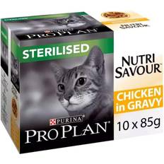 Purina Chat Animaux de compagnie Purina Cat Sterilised Poulet 10 x 85 g