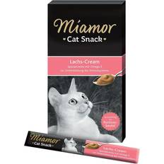 Miamor Kæledyr Miamor Cat Snack, Laksecreme 66