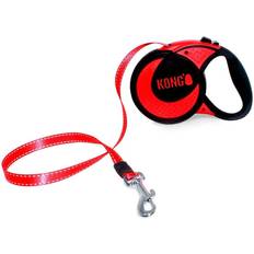 Kong Collares y correas para perros Mascotas Kong Correa Extensible Vermelha E Cinza XL Hasta 70 kg Com 5 m