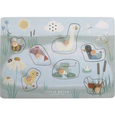 Little Dutch Little Goose Wooden Sound Puzzle 7 Pieces