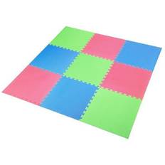 Puslespil One Fitness One Fitness Mat puzzle 9 pcs green-blue-red (17-63-082)