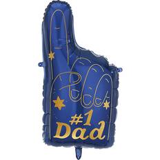 Fars dag Tekst- & Temaballoner PartyDeco Text & Theme Balloons #1 Dad