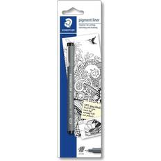 Staedtler pigment liner 0.5 Staedtler Pigment Liner Fineliner Pen with Line Width 0.5 mm Black