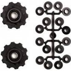 Bauchtrainer Elvedes Derailleur-Rollen Zähne Ringlager Elvedes Spacer Noir