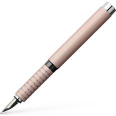 Faber-Castell Reservoarpennor Faber-Castell 148421 – reservoarpenna Essentio, fjäder F, aluminium ros