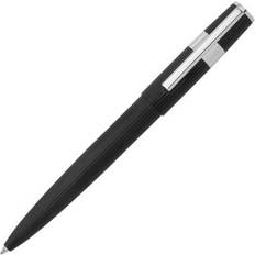 Cromo Plumas HUGO BOSS Gear Pinstripe Ballpoint Pen HSV2854A Black/ Chrome