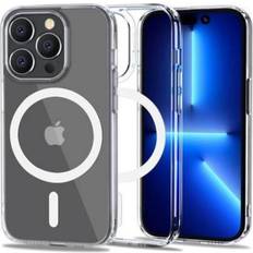 Transparent skal till iphone 14 Tech-Protect Flexair Hybrid MagSafe Cover for iPhone 14 Pro