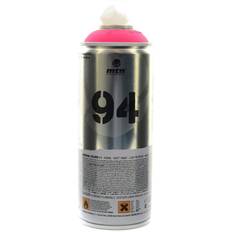 Pink Spray Paints Montana Cans MTN 94 Spray Paint 400ml Fluorescent Fuschia