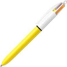 Jaune Stylos à bille Bic Stylo Multi-Couleurs 4 Colours Sun