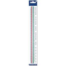 Skallinjal Staedtler Skalstock/Skallinjal/trekantsskala Mars 561 98-4 (1:100 1:200 1:250 1:300 1:400 1:500)