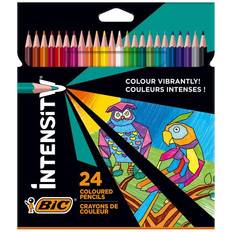 Lápices de Grafito Bic Intensity Colouring Pencils, Wallet of 24