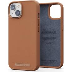 Apple leather case iphone 14 Njord byELEMENTS Genuine Leather Case for Apple iPhone 14, Cognac