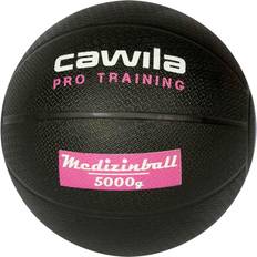 Schwarz Medizinbälle Cawila Medizinball PRO Training 5,0 Kg Schwarz