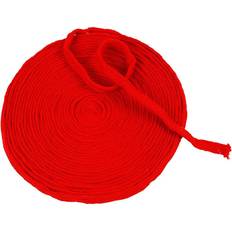 Tubestrik Creativ Company Tubestrik bredde 10 mm julerød 10 meter