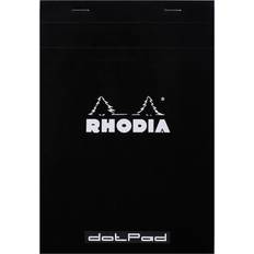 Rhodia dotpad Rhodia head stapled pad black N°16 dotted