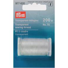 Valkoinen Ompelulangat Prym Transparent Thread, 200m, White