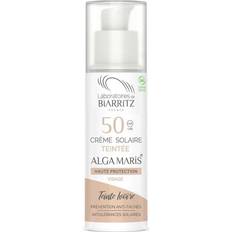 Solskydd spf50+ 50ml Alga Maris Tonat Solskydd för Ansiktet SPF50 Ivory 50ml