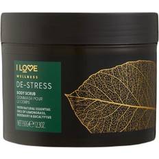 I Love Wellness Destress Body Scrub, With Natural Essential Oils Of Lemongrass