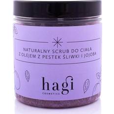 Körperpeelings Hagi Natural body scrub with plum seeds and jojoba oil, 400g