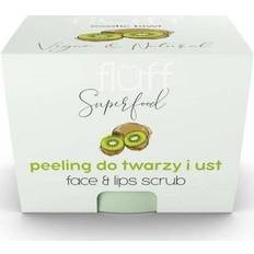 Eksfolierende Lip Scrubs Fluff Fluff FLUFF_Face And Lips Scrub Kiwi face and lip scrub 80g