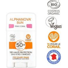 Alphanova Sun, Cream with a stick of filter, SPF50 Pink Coral, 12 g