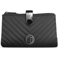 Gillian Jones THE WEEKENDER Makeup purse Black quilt