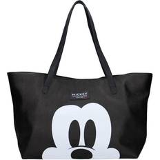 Disney Håndtasker Disney Mickey & Minnie Mouse Micky Stoftaske Unisex sort hvid