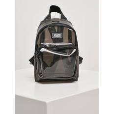 Urban Classics transparent mini ryggsäck ryggsäck, 24 cm, 2,7 l, transparent svart