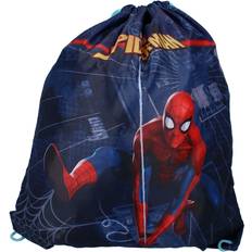 Herre - Lynlås Gymnastikposer Vadobag Spider-Man Gymnastiktaske Mørkeblå