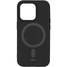 Onsala Collection Mobilskal Silikon MagSeries Black iPhone 14 Pro