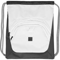 Weiß Sportbeutel Urban Classics Ball Gym Bag - Black/White/White