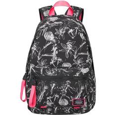 American tourister groove American Tourister Urban Groove Backpack Flowers Black