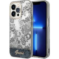 Guess iPhone 14 Pro Max Cover Toile de Jouy Grå