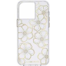 Case-Mate Mobilfodral Case-Mate Floral Gems Case (iPhone 14 Pro) Transparent