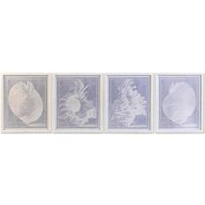 Krystal Billeder Dkd Home Decor Krystal Snegle Dekor 50 x 60 cm Billede