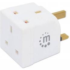 Manhattan Uk Plug Adaptor 2-Way