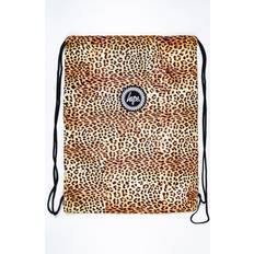 Beige Gymnastikposer Hype Drawstring Bag 99 - Leopard