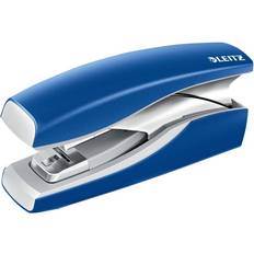 Blue Staplers & Staples Leitz NeXXt Softpress Flat Clinch Stapler 30 Sheets. Blue