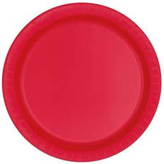 Christmas Disposable Plates Unique Red 9" Christmas Paper Plates 8pk