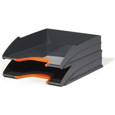 Orange Brevbakker Durable Brevbakkesæt DUO VARICOLOR orange 2 bakker