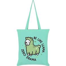 Vihreä Käsilaukut Grindstore Be Like Llama Zero Drama Tote Bag