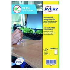 A3 label Avery Antimicrobial Film Label Removable 400mmx277mm 1 Per A3 Sheet