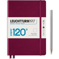 Leuchtturm1917 Leuchtturm1917 Notebook A5 120g Port Red Plain