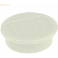 Nobo 24 mm magnet, hvid, 10 stk