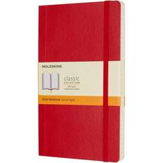 Moleskine classic soft cover red Moleskine Notizbuch Klassik Large Softcover Scharlachrot, liniert