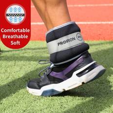 Proiron Ankle Weight Set Weight Bands, 36 x 12 cm, 2 x 2 kg, Juodas