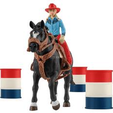 Bauernhof Figuren Schleich Barrel Racing Fun